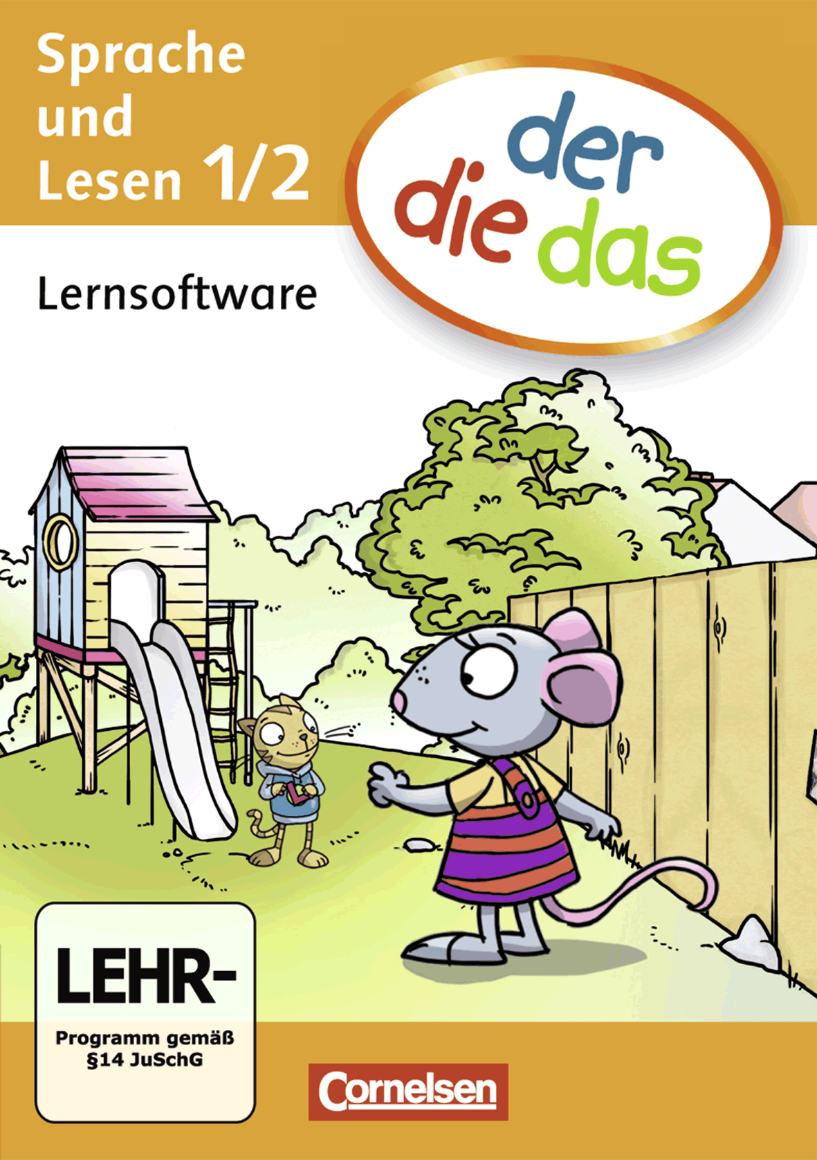 Image for der die das. Sprache und Lesen 1/2. Lernsoftware