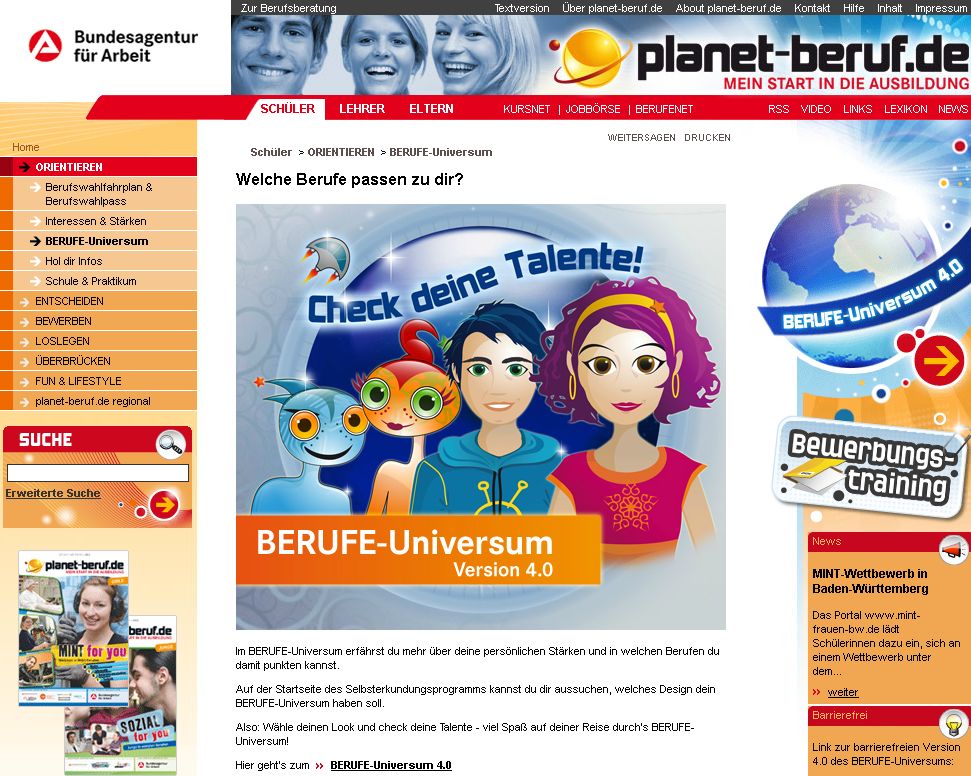 Image for BERUFE-Universum