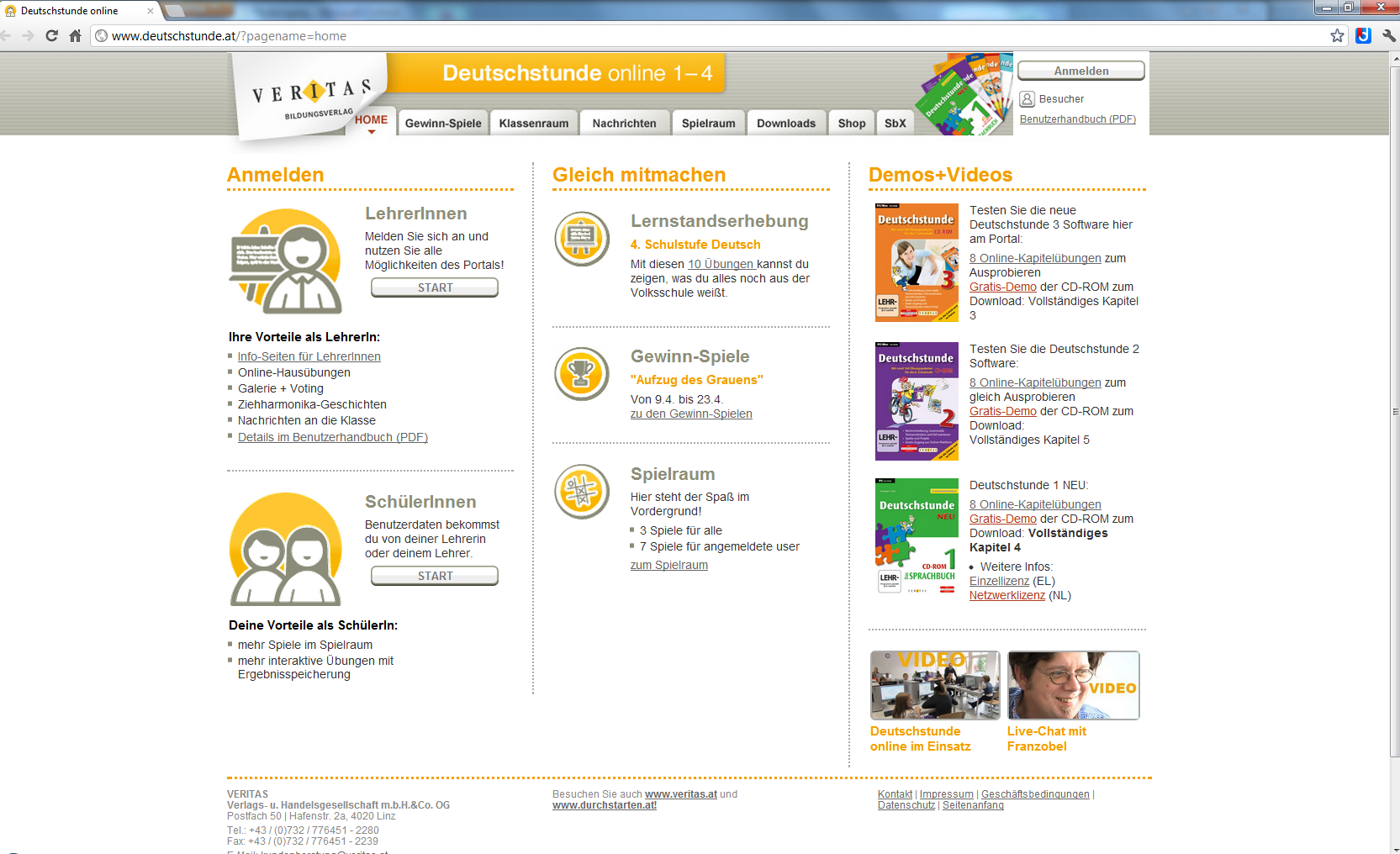 Image for Deutschstunde online