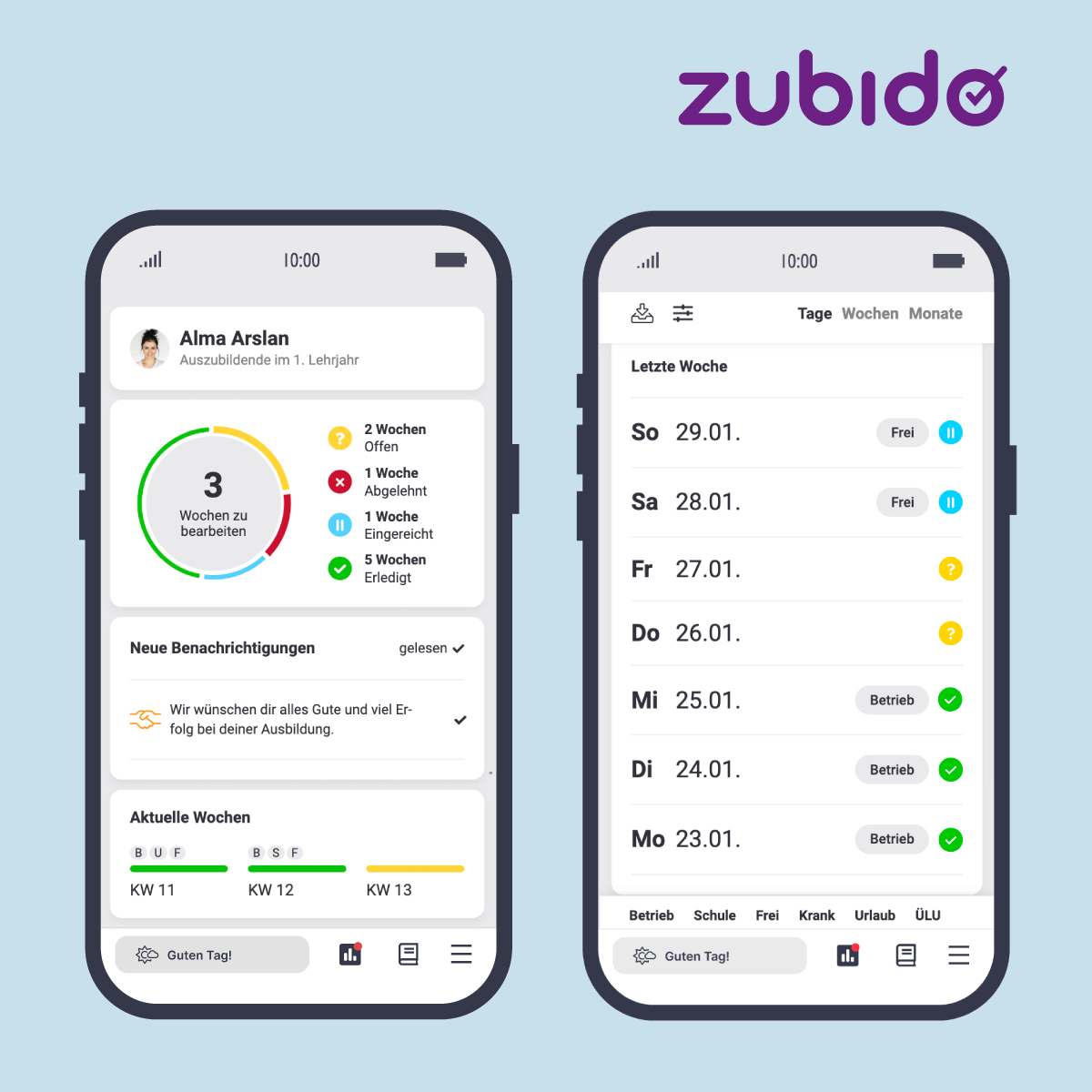 Image for Berichtsheft-App von Zubido