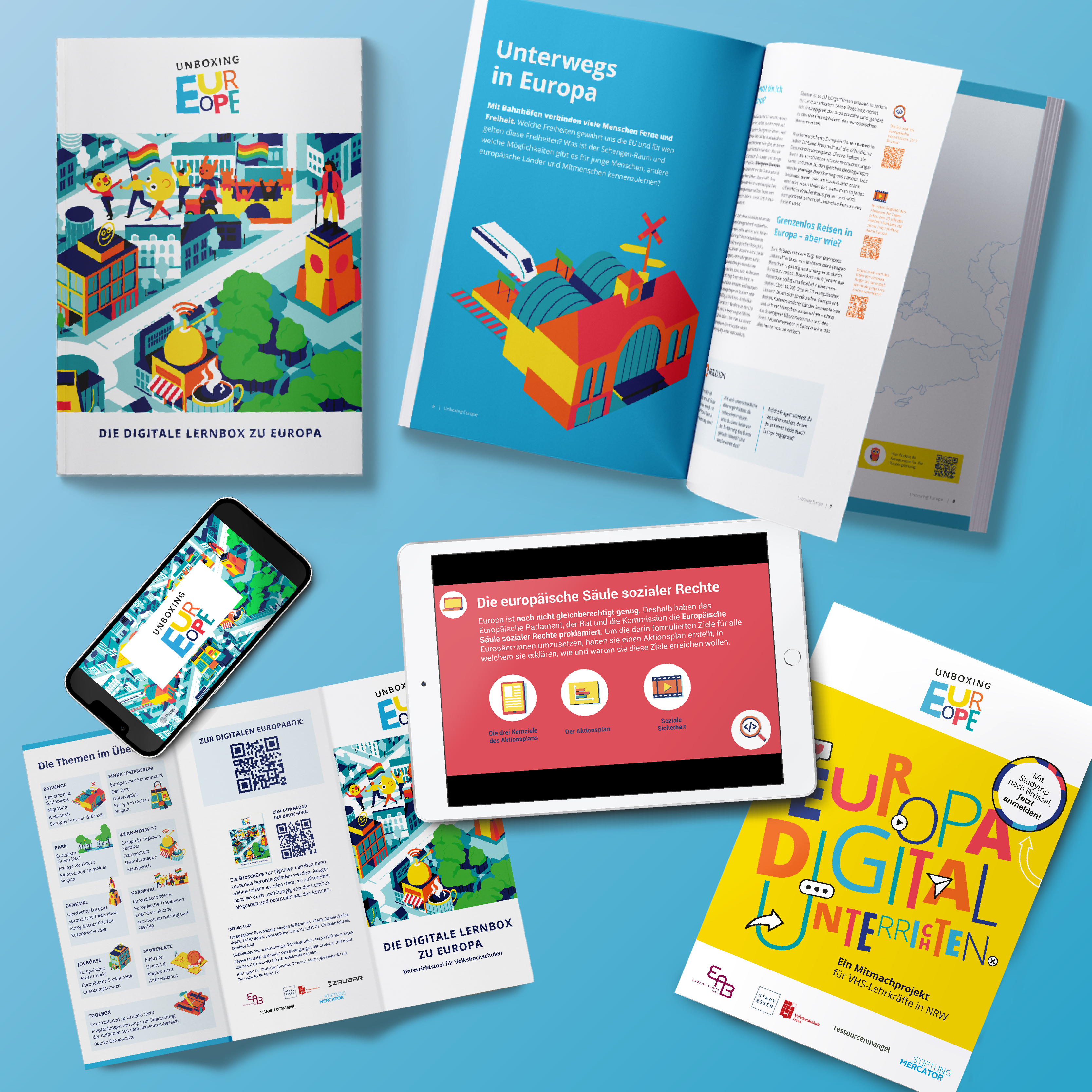 Image for Unboxing Europe - Digitale Toolbox und hybride Lernwelt zu Europa
