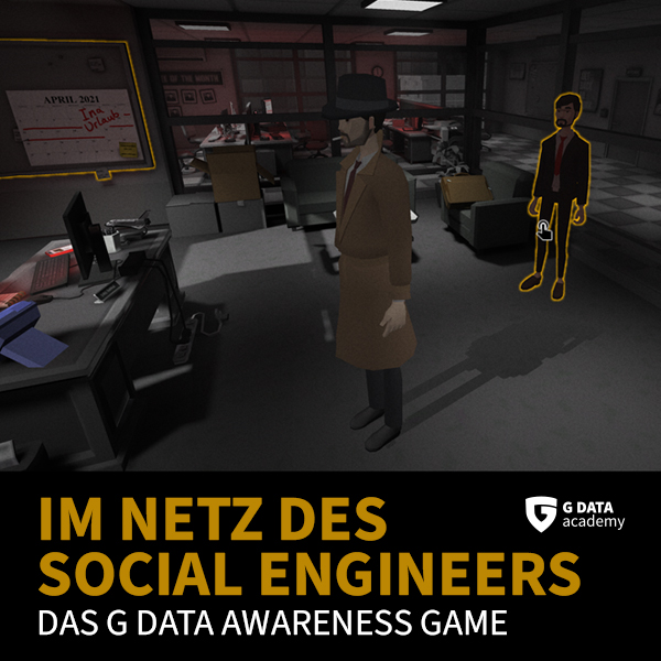 Image for G DATA CyberDefense AG – Awareness Game “Im Netz des Social Engineers “