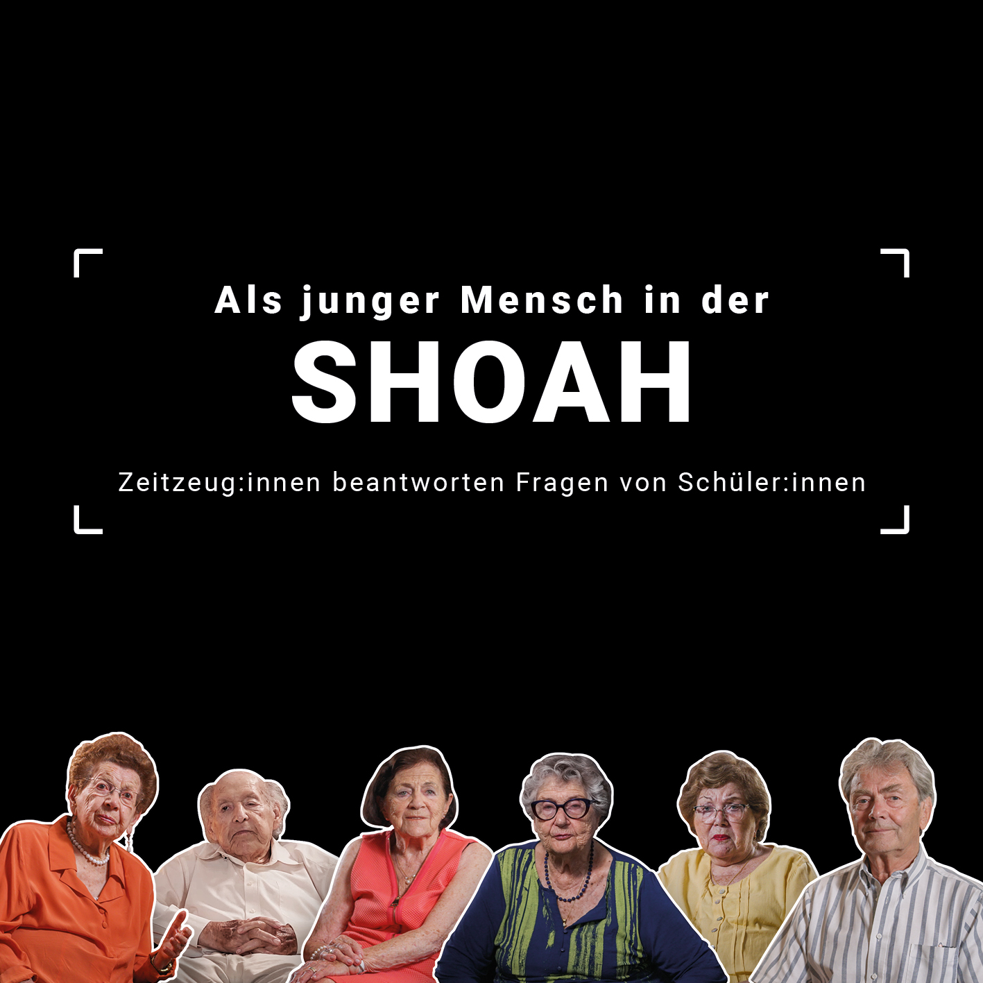 Image for "Als junger Mensch in der Shoah - Zeitzeug*innen beantworten Fragen von Schüler*innen"